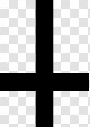 Cross Of Saint Peter Christian Christianity Symbol - Church Transparent PNG