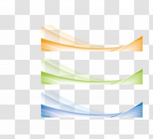 Graphic Design - Color - Three Technology Arc Transparent PNG