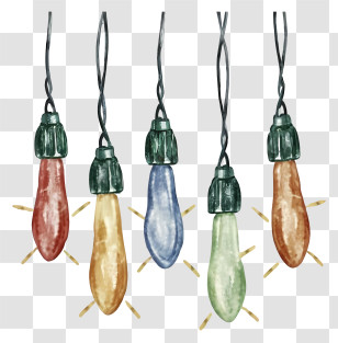 Christmas Lights Transparent PNG