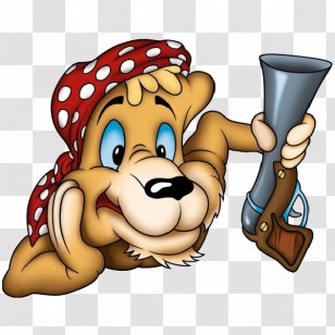 Lion Black Panther Gun Clip Art - Royaltyfree - Cartoon Dog Pictures Transparent PNG