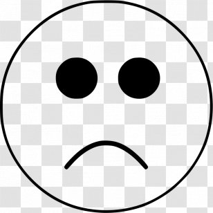 Smiley Frown Sadness Clip Art - Face Transparent PNG