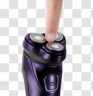 China Safety Razor Flyco Electric - Beard - Flying Branch Fingers And Purple Transparent PNG