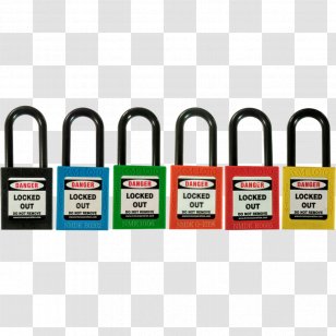 Padlock Lockout-tagout Master Lock Shackle - Cupboard Transparent PNG