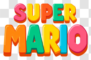 Super Mario Logo - Super Mario Logo Transparent PNG
