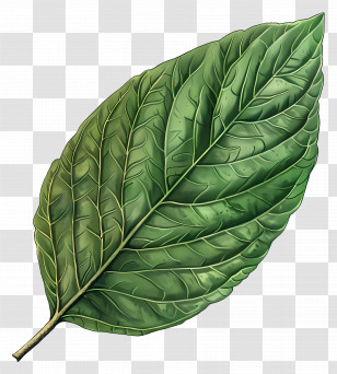 Green Leaf - Green Leaf Close-Up Transparent PNG