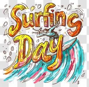 International Surfing Day - Surfing Day Celebration Transparent PNG