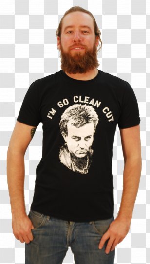 T-shirt Beard Sleeve - Facial Hair - Shirt Cleaning Transparent PNG