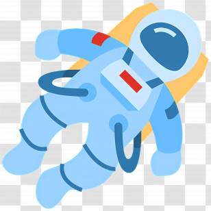 Astronaut - Cute Astronaut In Space Suit Transparent PNG