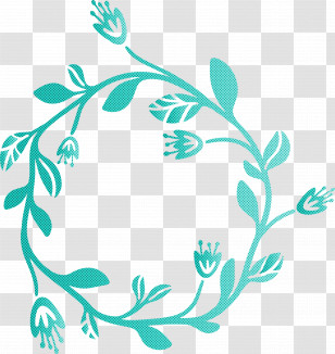 Flower Frame Floral Frame Sping Frame Transparent PNG