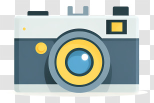 Old Film Camera - Vintage Camera Illustration Transparent PNG
