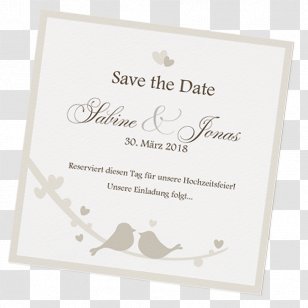 Wedding Save The Date Party Rectangle Beige Transparent Png