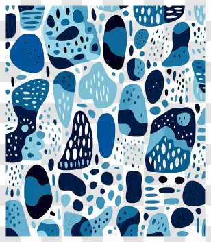 Abstract Backgrounds - Abstract Blue Pattern With Geometric Shapes Transparent PNG