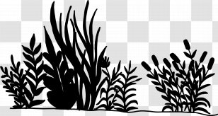 Pattern Commodity Font Grasses Line - Vegetation Transparent PNG