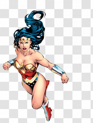 Wonder Woman Superhero Batman The Flash - Flower - Comics Women Transparent PNG