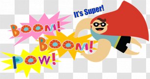 Clip Art GIF Illustration Boom Pow - Brand - Remixes Transparent PNG