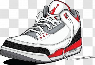 Mars Blackmon Sneakers Nike Air Jordan III Shoe - Iv Transparent PNG