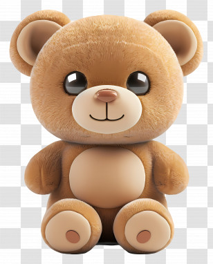 Teddy Bear - Cute Teddy Bear Illustration Transparent PNG