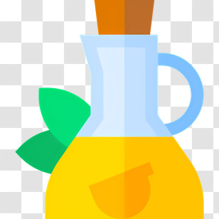 Cooking Oil - Olive Oil Bottle Icon Transparent PNG