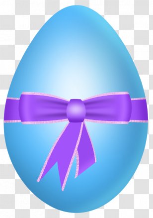 Easter Egg Purple Clip Art - Violet - Blue Cliparts Transparent PNG
