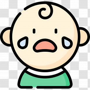 Crying Child - Crying Baby With Tears Transparent PNG