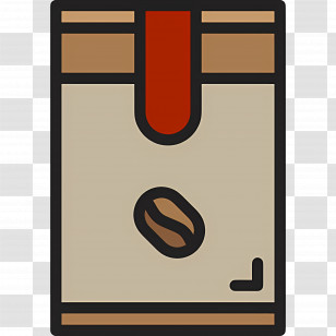 Coffee Bag - Coffee Package With Bean Transparent PNG