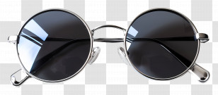 Sunglass Design - Round Sunglasses Illustration Transparent PNG