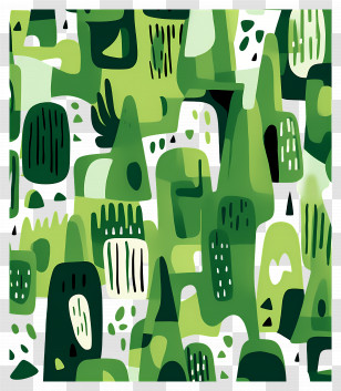 Abstract Backgrounds - Abstract Green Geometric Pattern Transparent PNG