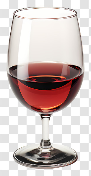 Red Wine - Classic Red Wine Glass For Fine Dining Transparent PNG