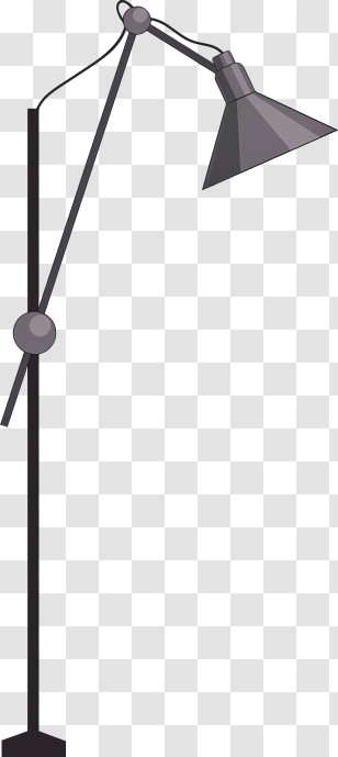 Floor Lamp - Modern Standing Lamp Transparent PNG