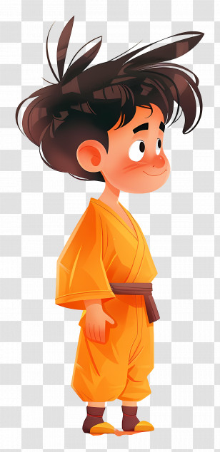 Goku - Martial Arts Boy Character Transparent PNG