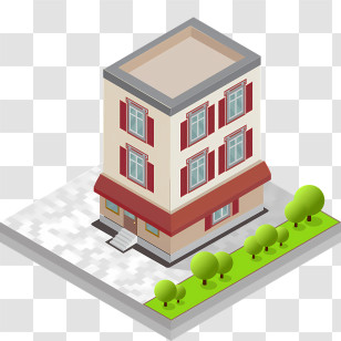 Icon - Small Cute Doodle House Transparent PNG