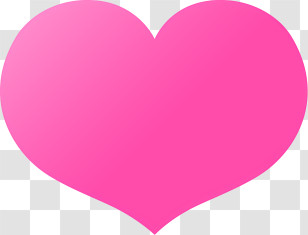 Heart - Pink Heart Symbol For Love Themes Transparent PNG