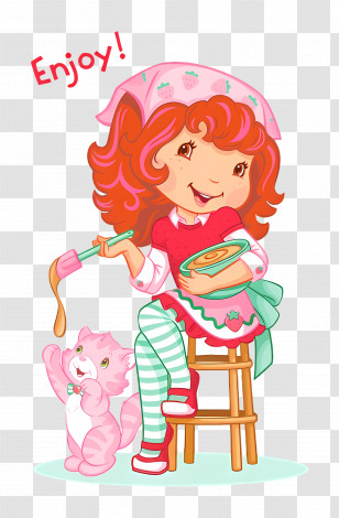 Strawberry Shortcake - Strawberry Shortcake Cooking Fun Transparent PNG