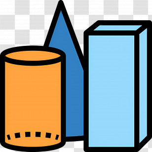 Geometry - Colorful Geometric Shapes Transparent PNG