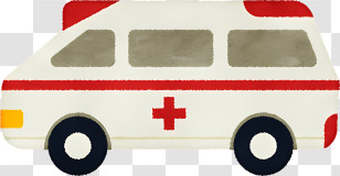 Car - Cartoon Ambulance Illustration Transparent PNG