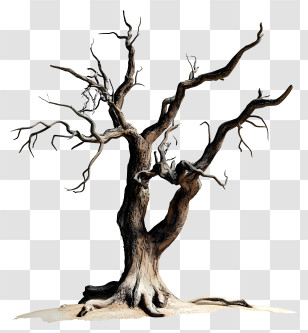Dead Tree - Dead Tree Illustration Transparent PNG