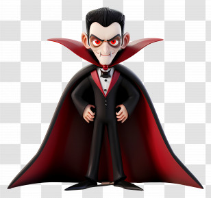 Vampire - Cartoon Vampire Character Transparent PNG