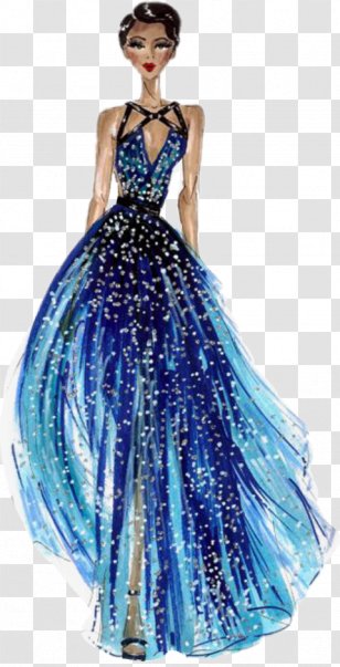 Fashion Illustration Model Drawing Elie Saab Transparent PNG