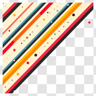 Polka Dots Pattern Background - Diagonal Stripes Pattern Transparent PNG