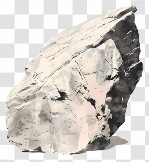 Rock Cliff - Large Realistic Rock Illustration Transparent PNG