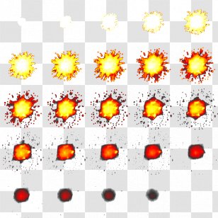 Explosion Sprite PNG Images, Transparent Explosion Sprite Images