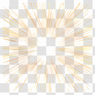Holy Light - Golden Starburst Light Effect For Decorative Design Transparent PNG