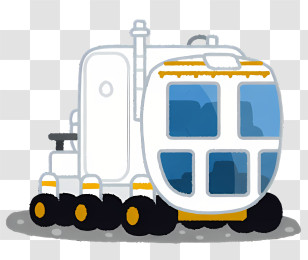 Icon - White Space Rover For Exploration Transparent PNG