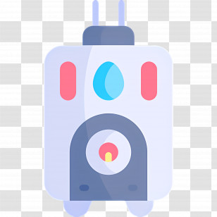 Water Heater - Colorful Water Heater Illustration Transparent PNG