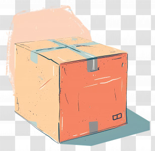 Cardboard Box - Cardboard Box For Shipping Transparent PNG