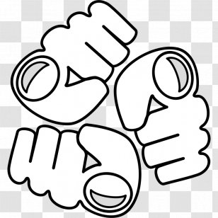 Aggression Passive-aggressive Behavior Symbol Clip Art - Frame - Hand Line Transparent PNG