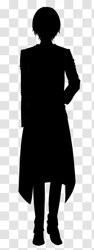 Human Behavior Character Silhouette - Dress Transparent PNG