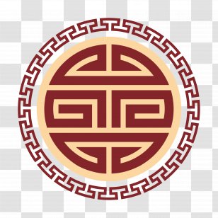 Chinese Style Retro Round Border - Interior Design Services - Clip Art Transparent PNG