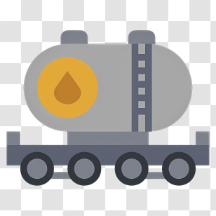 Oil Industry - Oil Tanker For Fuel Transport Transparent PNG