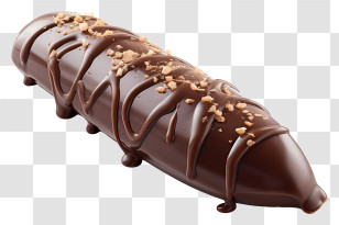 Chocolate Covered Anything Day - Chocolate Covered Banana Dessert Transparent PNG